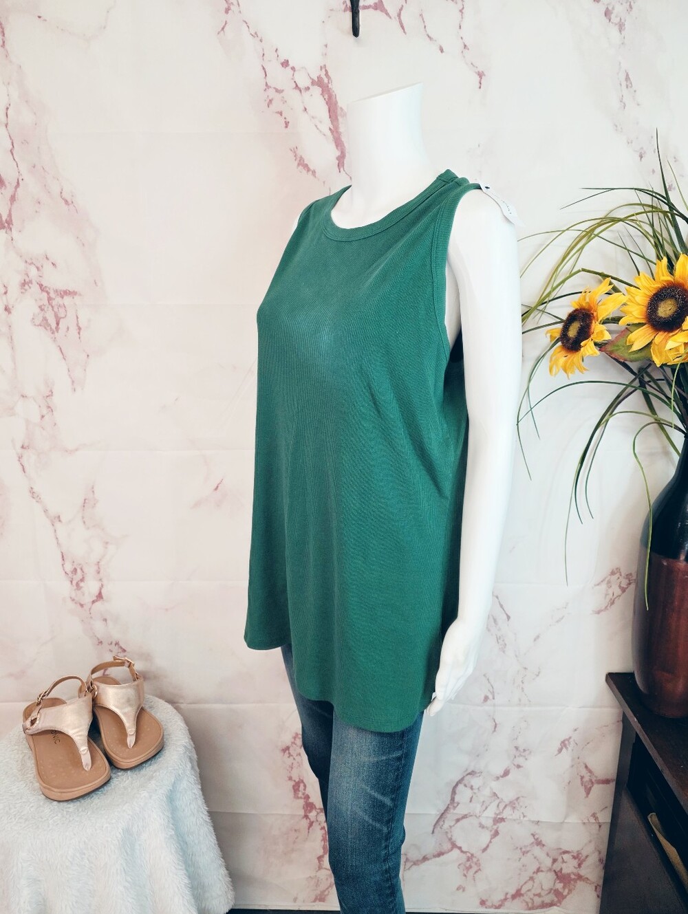 Lane Bryant & EVRI Plus Size 22 24 2X Tank Tee Bundle Bird Print Set - Picture 4 of 12